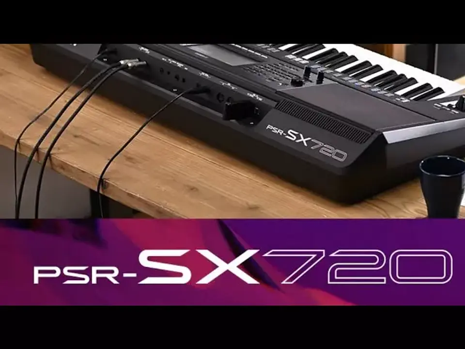 YAMAHA PSRSX720 WORKSTATION ARRENGER  9