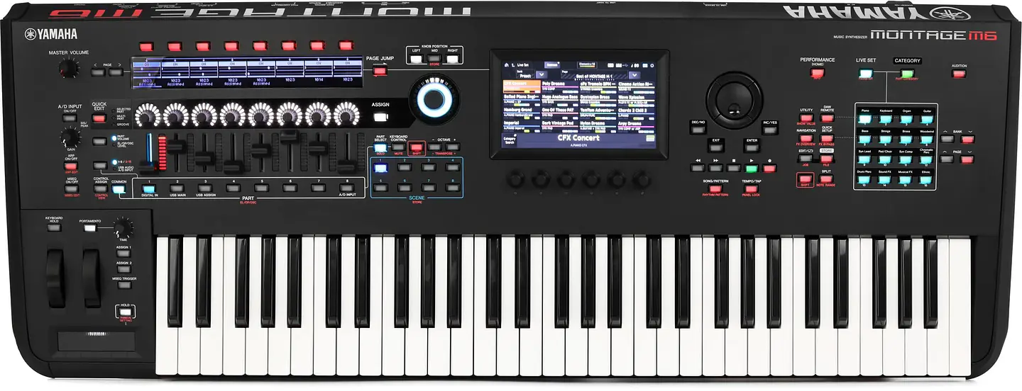 YAMAHA MONTAGE M6 SINTETIZADOR 2