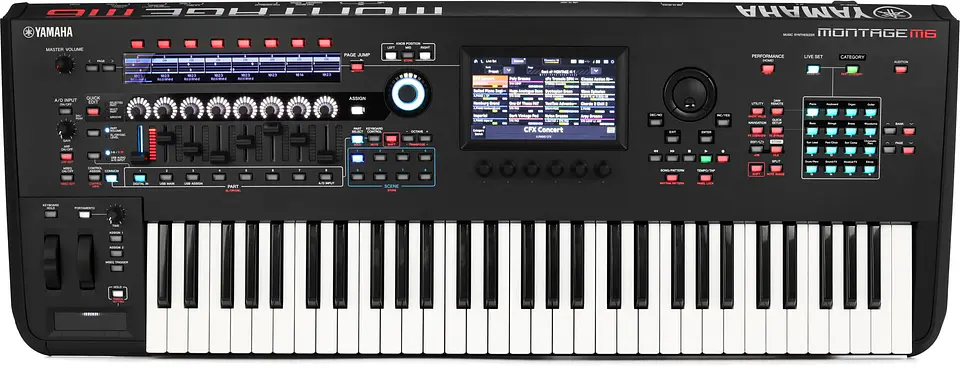 YAMAHA MONTAGE M6 SINTETIZADOR 2