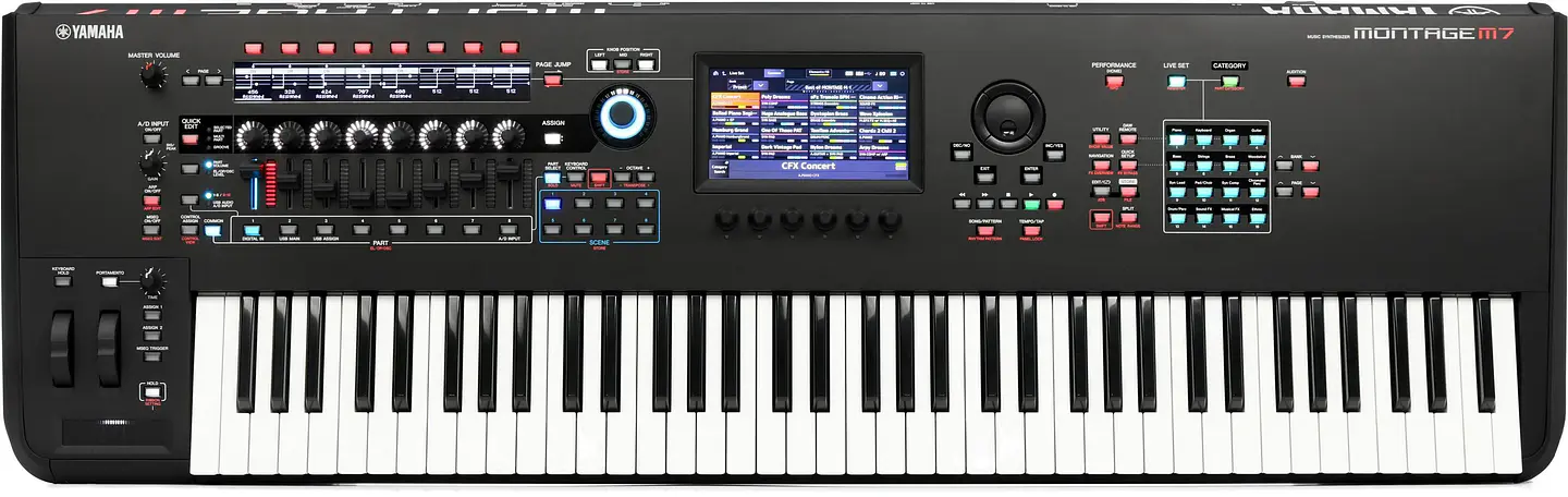 YAMAHA MONTAGE M7 SINTETIZADOR  2