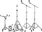 YAMAHA HW680W SET DE ATRILES PARA BATERIA - Miniatura 2