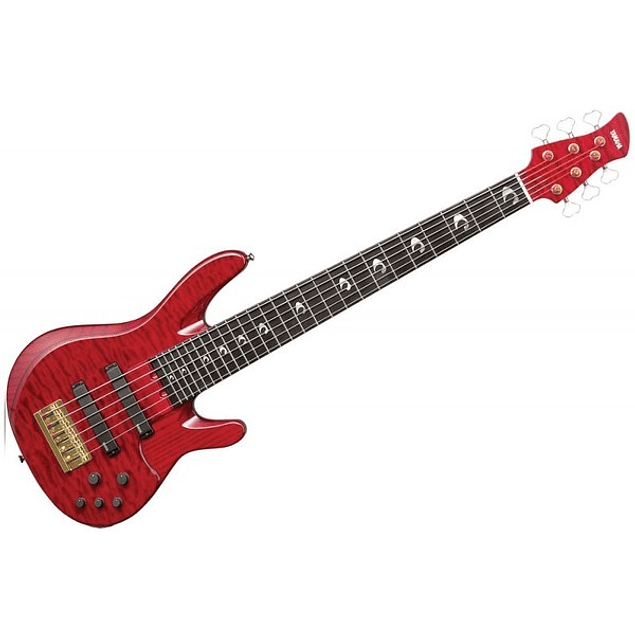 YAMAHA TRBJP2 TRANSLUCENT DARK RED JOHN PATITUCCI SIGNATURE BASS BAJO ELECTRICO