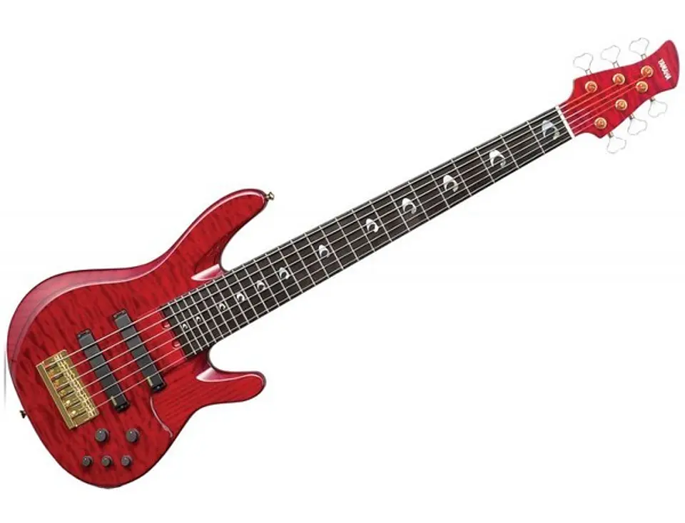 YAMAHA TRBJP2 TRANSLUCENT DARK RED JOHN PATITUCCI SIGNATURE BASS BAJO ELECTRICO 3