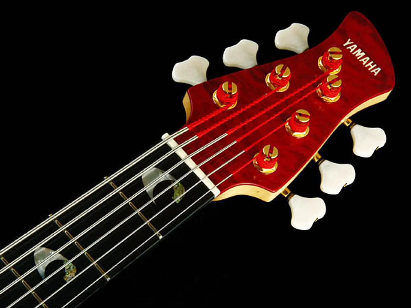 YAMAHA TRBJP2 TRANSLUCENT DARK RED JOHN PATITUCCI SIGNATURE BASS BAJO ELECTRICO 5