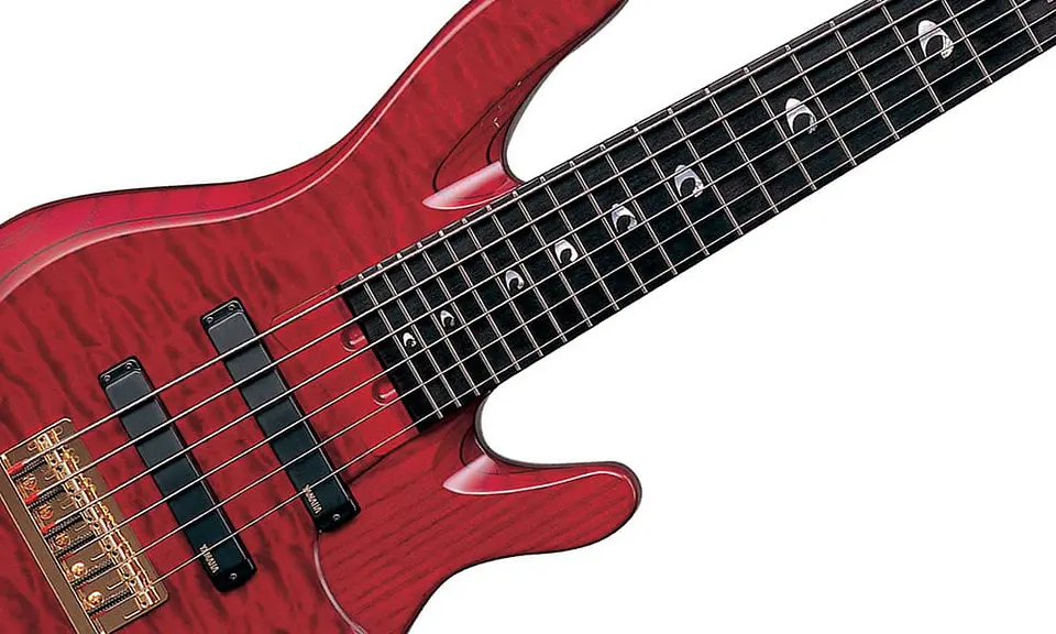 YAMAHA TRBJP2 TRANSLUCENT DARK RED JOHN PATITUCCI SIGNATURE BASS BAJO ELECTRICO 6