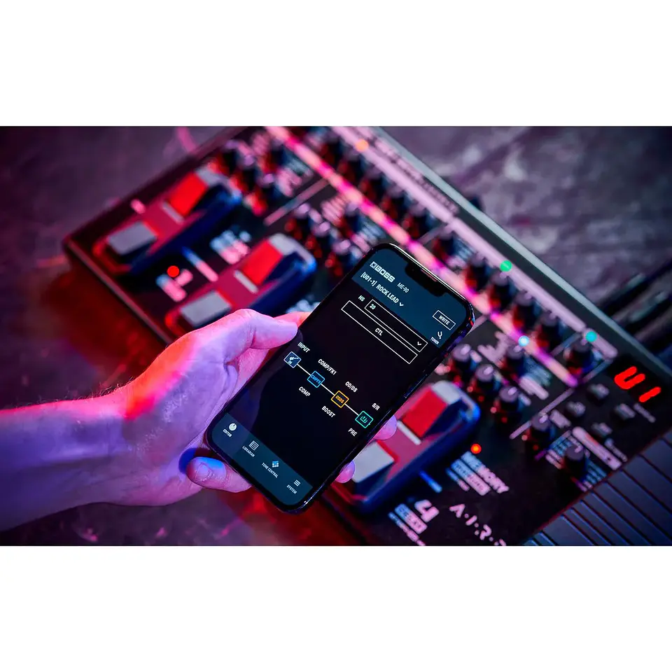 BOSS PEDALERA MULTIEFECTO ME90 6