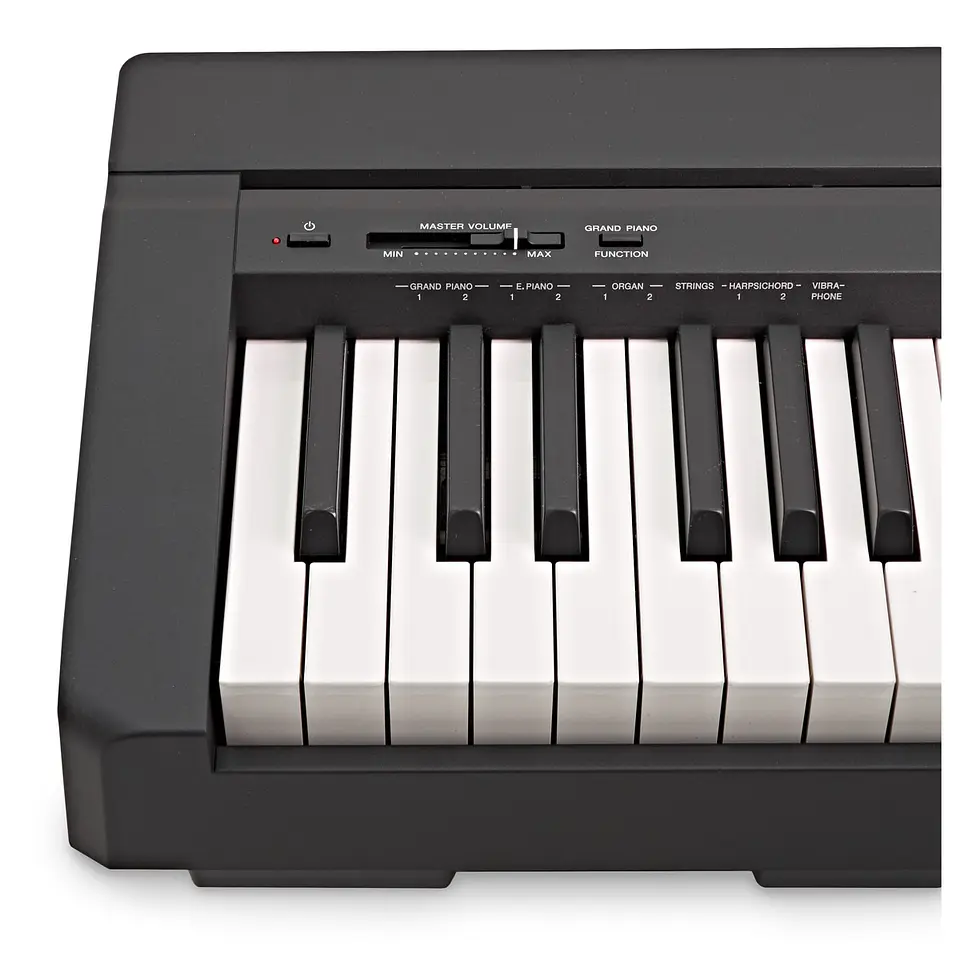 YAMAHA P45B BLACK PIANO DIGITAL  6