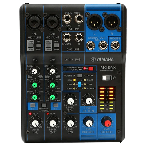 YAMAHA MG06X MIXER