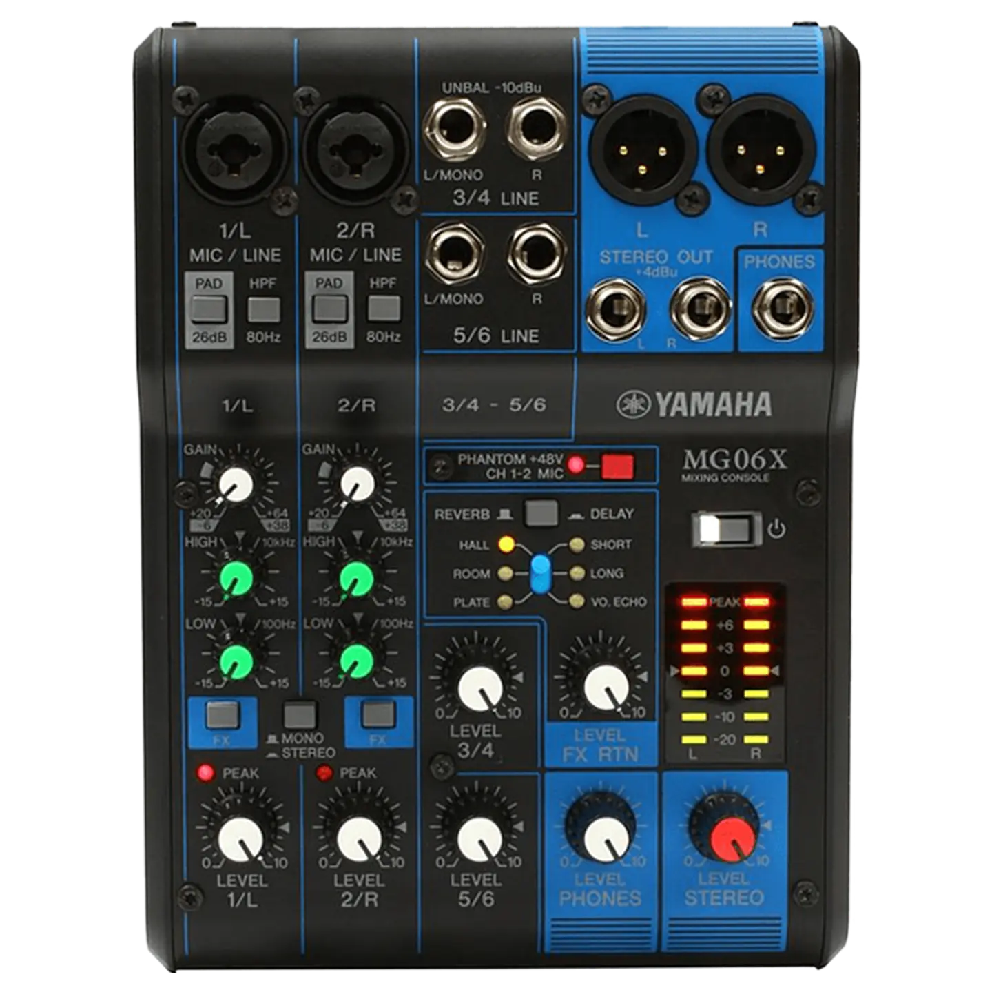 YAMAHA MG06X MIXER 1