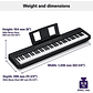 YAMAHA P45B BLACK PIANO DIGITAL  - Miniatura 10
