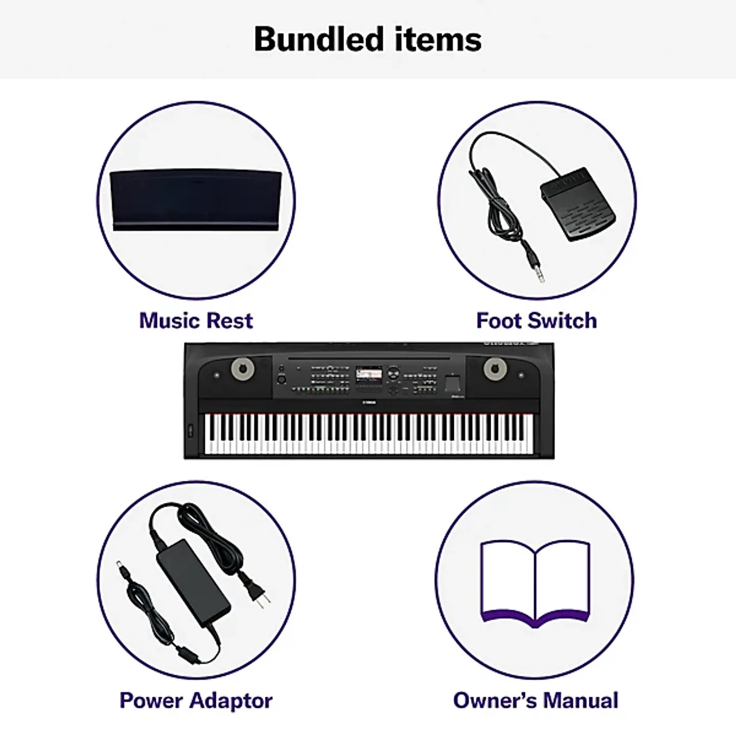 YAMAHA DGX670B PORTABLE DIGITAL PIANO  10
