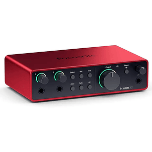 FOCUSRITE SCARLETT PACK HOME STUDIO INTERFAZ DE AUDIO 2i2 4TH GEN