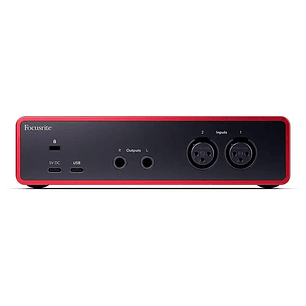 FOCUSRITE SCARLETT INTERFAZ DE AUDIO 2i2 4TH GEN