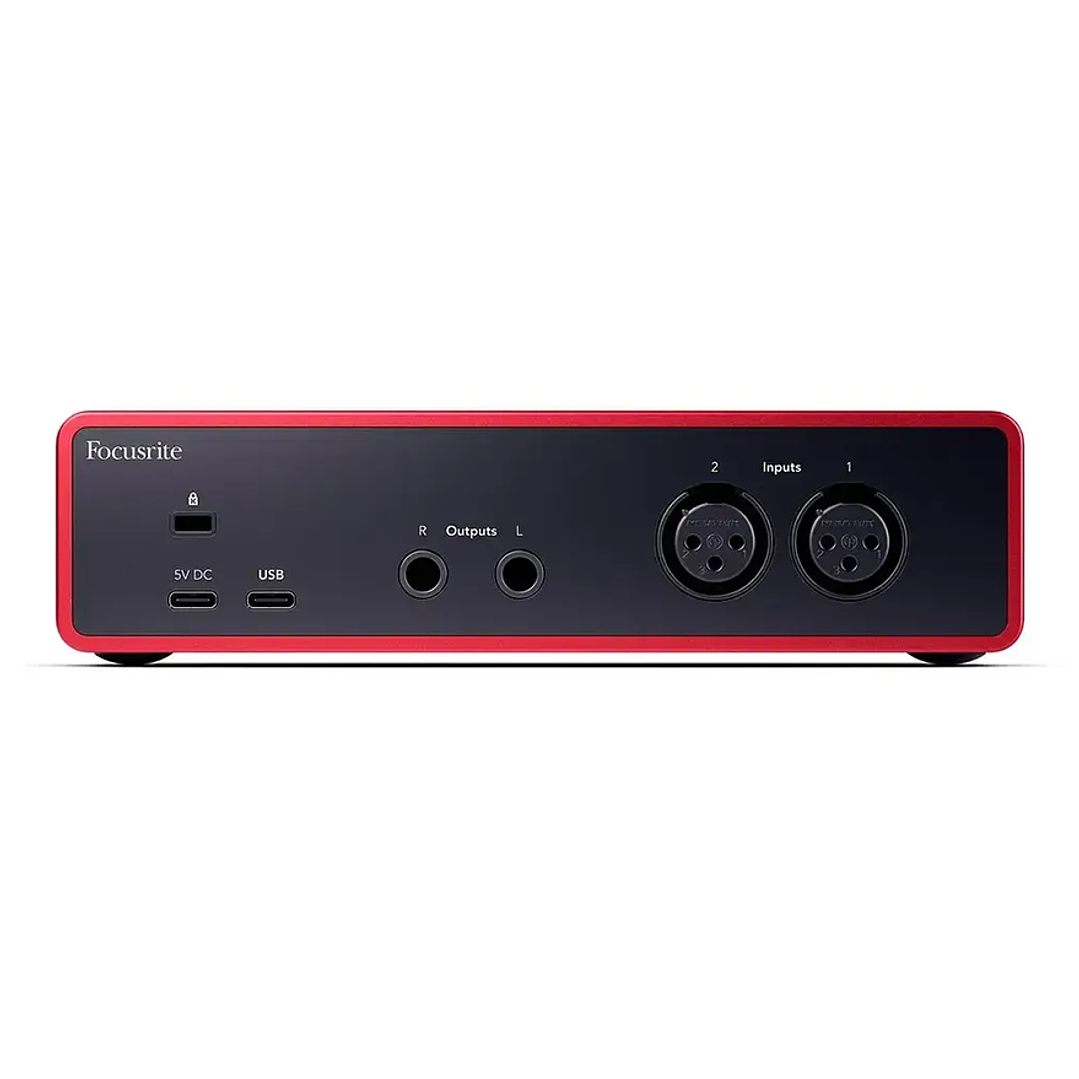 FOCUSRITE SCARLETT INTERFAZ DE AUDIO 2i2 4TH GEN 2