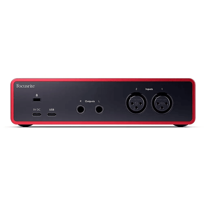 FOCUSRITE SCARLETT INTERFAZ DE AUDIO 2i2 4TH GEN 2