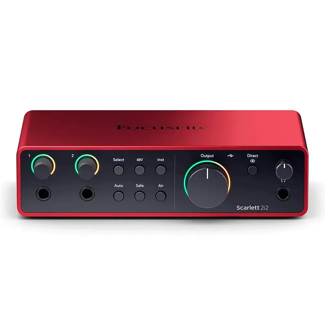 FOCUSRITE SCARLETT INTERFAZ DE AUDIO 2i2 4TH GEN 4