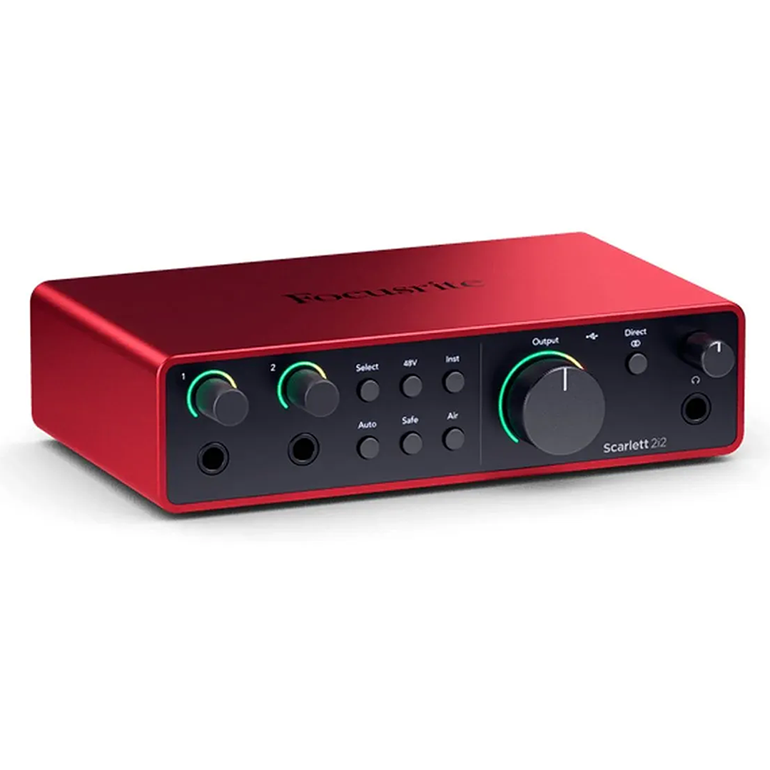 FOCUSRITE SCARLETT INTERFAZ DE AUDIO 2i2 4TH GEN 1