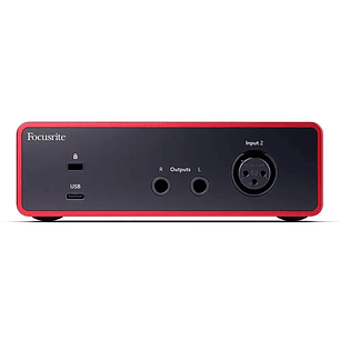FOCUSRITE SCARLETT INTERFAZ DE AUDIO SOLO 4TH GEN