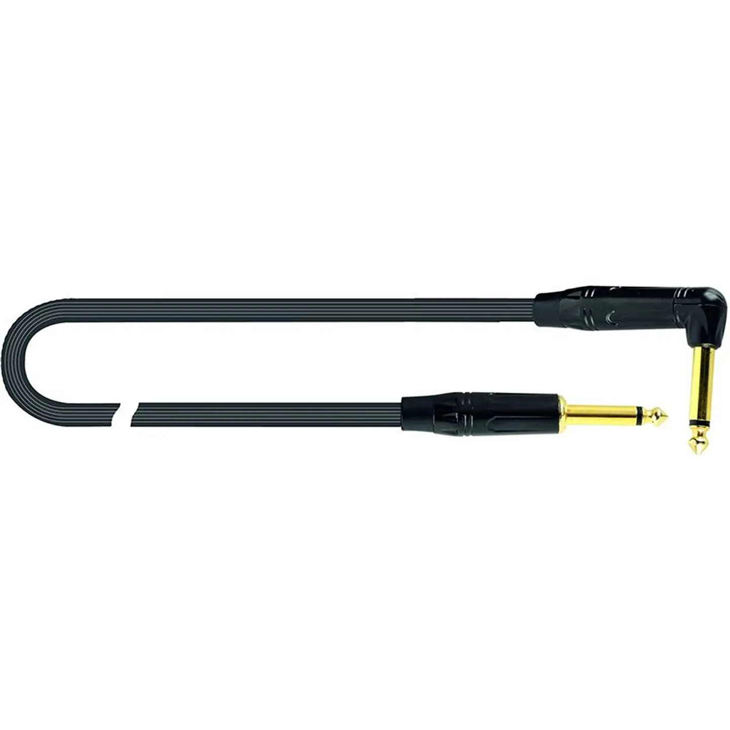 QUIKLOK CABLE INSTRUMENTO MONO 6.3MM 6 METROS JR6 ANGULADO RECTO 3