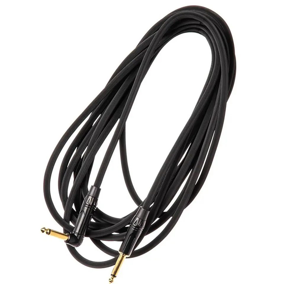 QUIKLOK CABLE INSTRUMENTO MONO 6.3MM 6 METROS JR6 ANGULADO RECTO 4