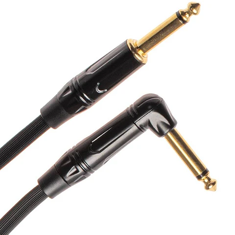 QUIKLOK CABLE INSTRUMENTO MONO 6.3MM 6 METROS JR6 ANGULADO RECTO
