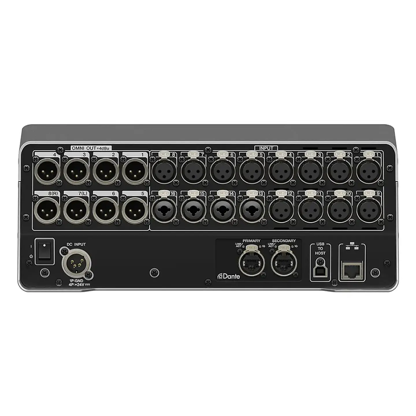 YAMAHA DM3 MIXER EQUIPADA CON DANTE CONSOLA DE MEZCLA DIGITAL 4