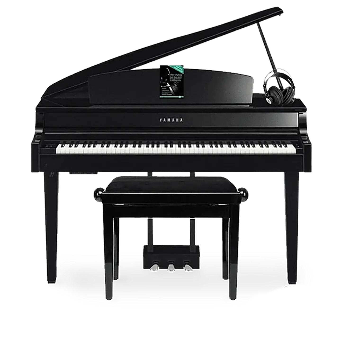 YAMAHA CLAVINOVA CLP865GP PE GRAND PIANO 5