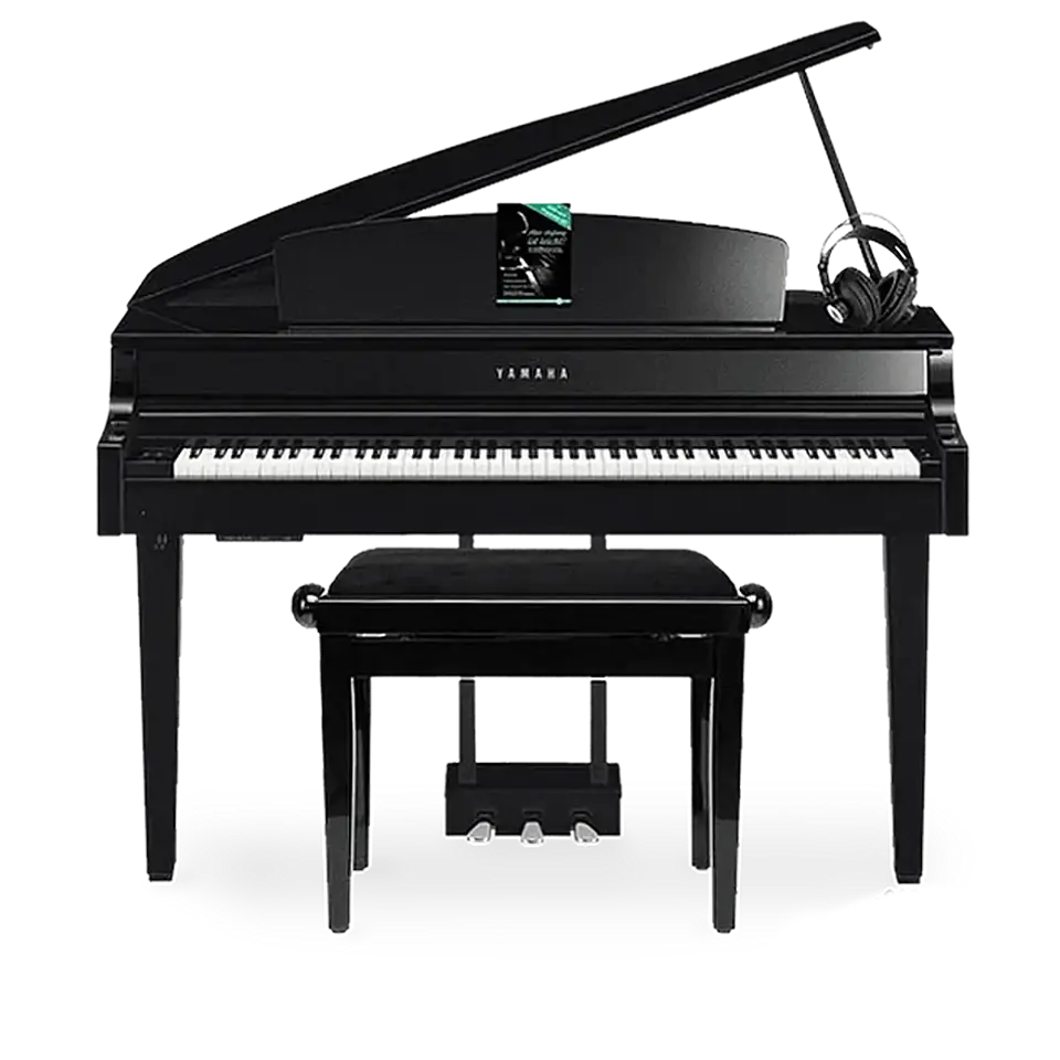 YAMAHA CLAVINOVA CLP865GP PE GRAND PIANO 5