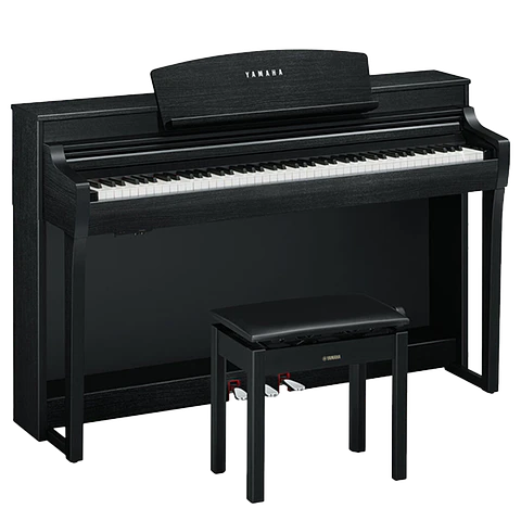 YAMAHA CSP255B BLACK CLAVINOVA SMART PIANO DIGITAL BLUETOOTH