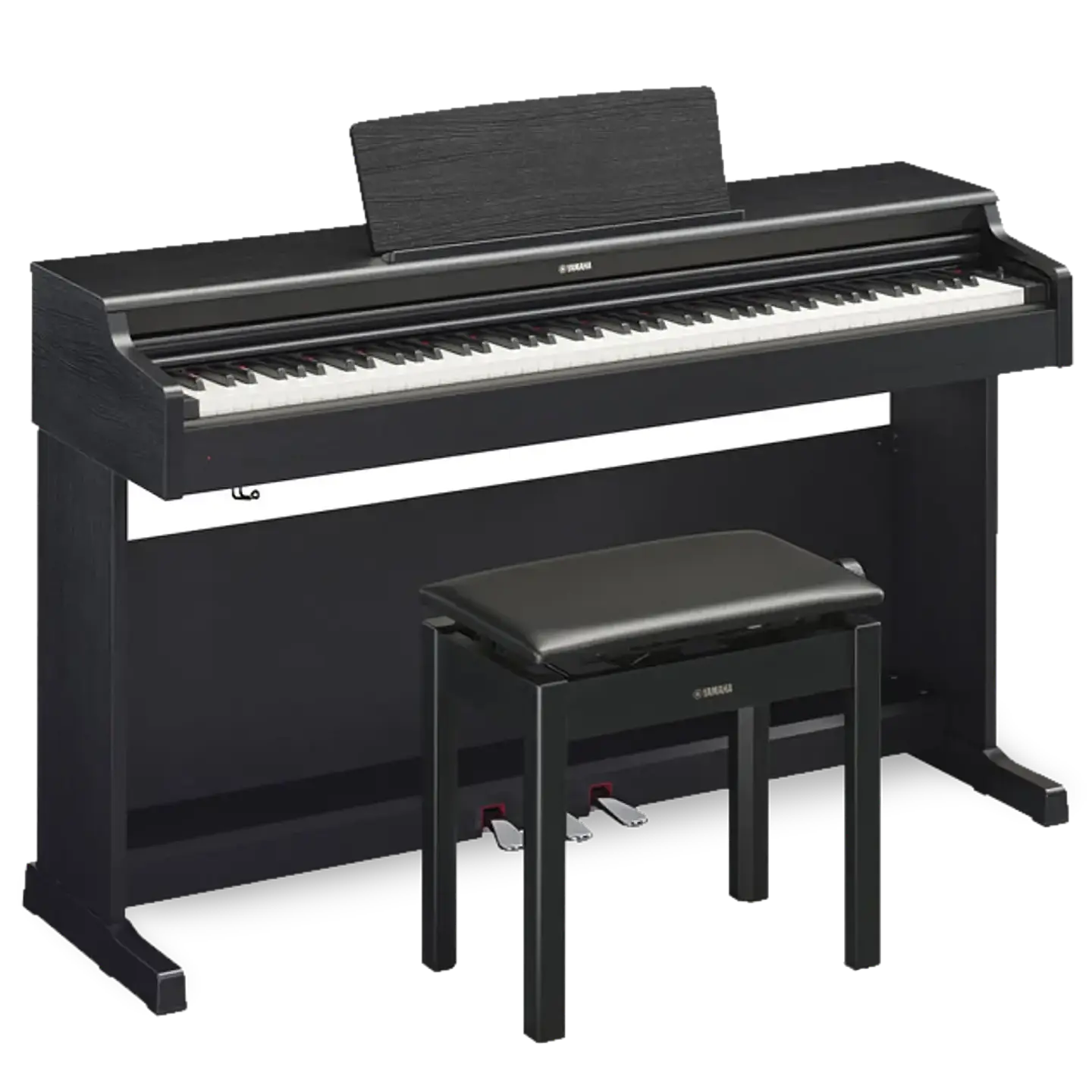 YAMAHA ARIUS YDP165B BLACK PIANO DIGITAL 1