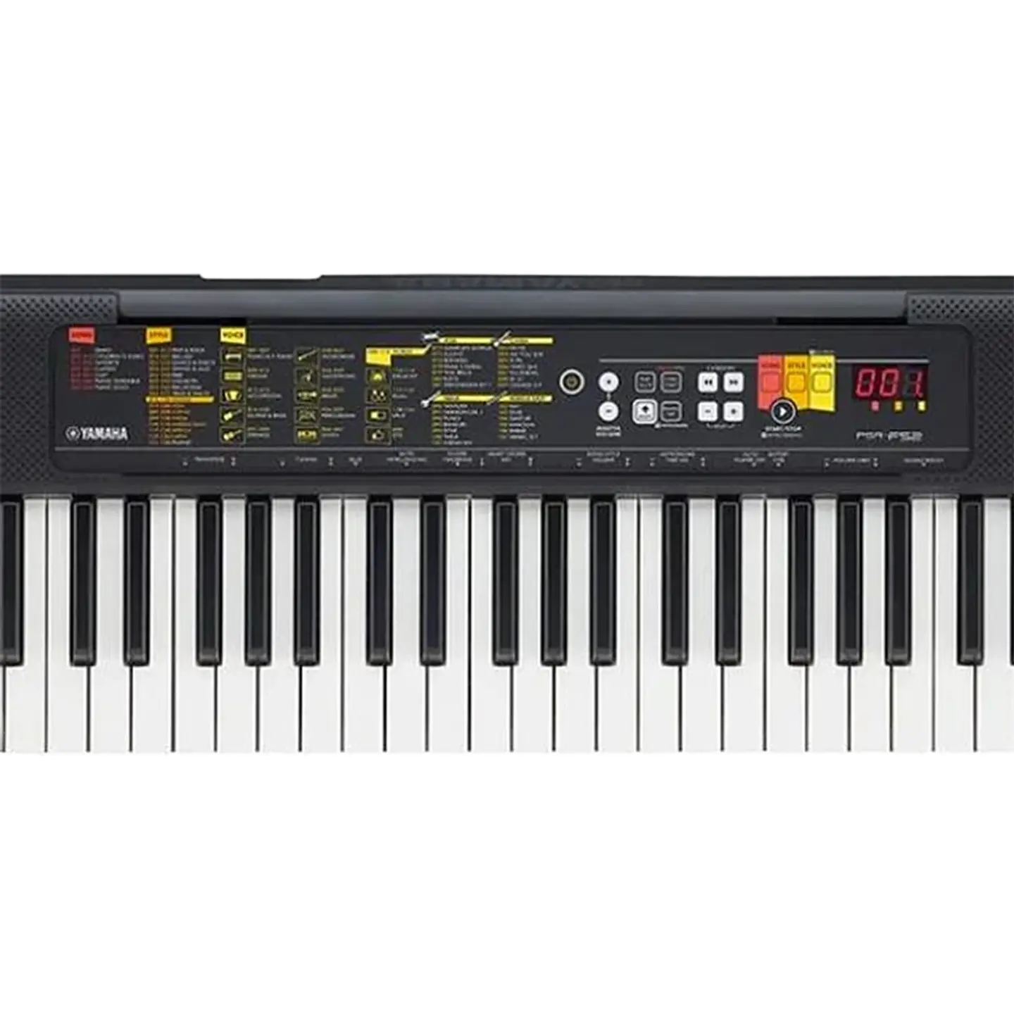 YAMAHA PSRF52 61-KEY PORTABLE KEYBOARD 3