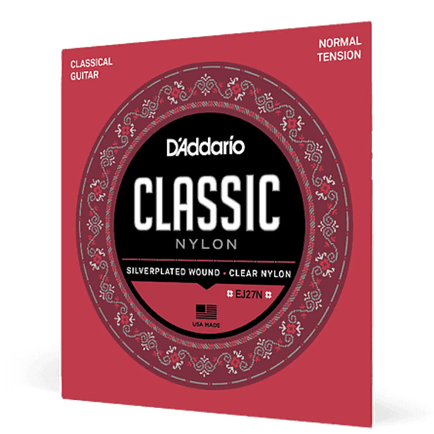 D’ADDARIO EJ27N CUERDAS NYLON PARA GUITARRA ACUSTICA TENSION NORMAL 1