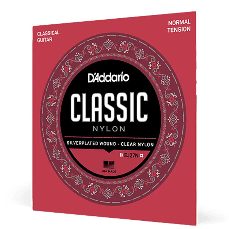 D’ADDARIO EJ27N CUERDAS NYLON PARA GUITARRA ACUSTICA TENSION NORMAL 1