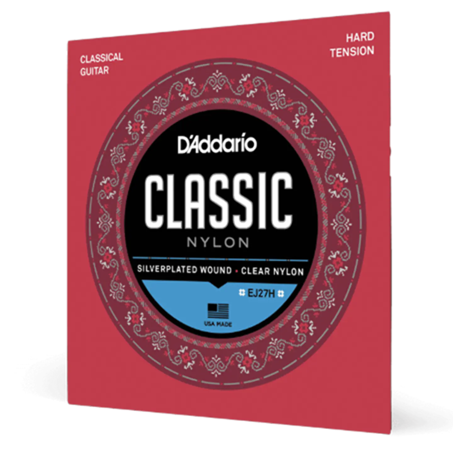 D’ADDARIO EJ27H CUERDAS NYLON PARA GUITARRA ACUSTICA TENSION ALTA 1