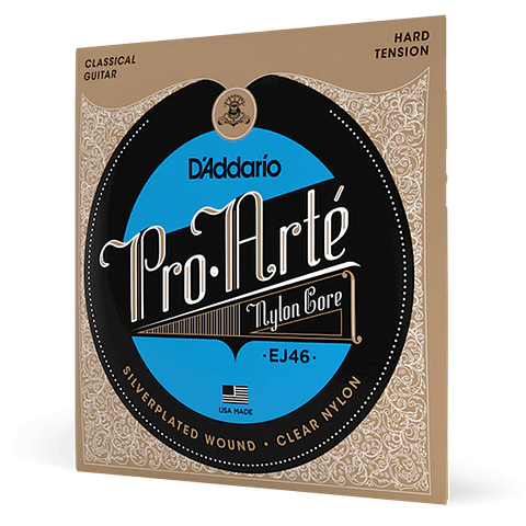 D’ADDARIO EJ46 CUERDAS NYLON PARA GUITARRA ACUSTICA TENSION ALTA