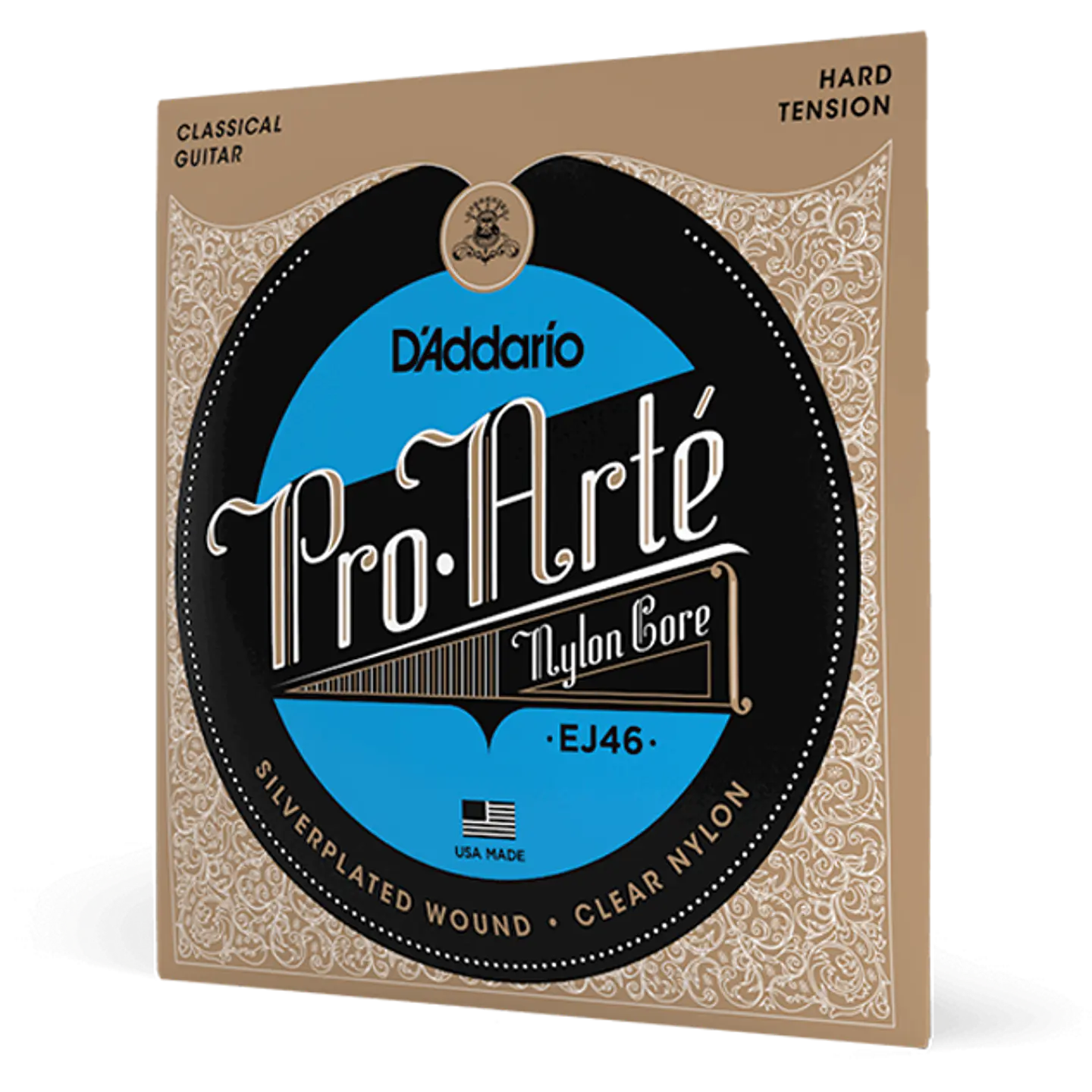 D’ADDARIO EJ46 CUERDAS NYLON PARA GUITARRA ACUSTICA TENSION ALTA 1