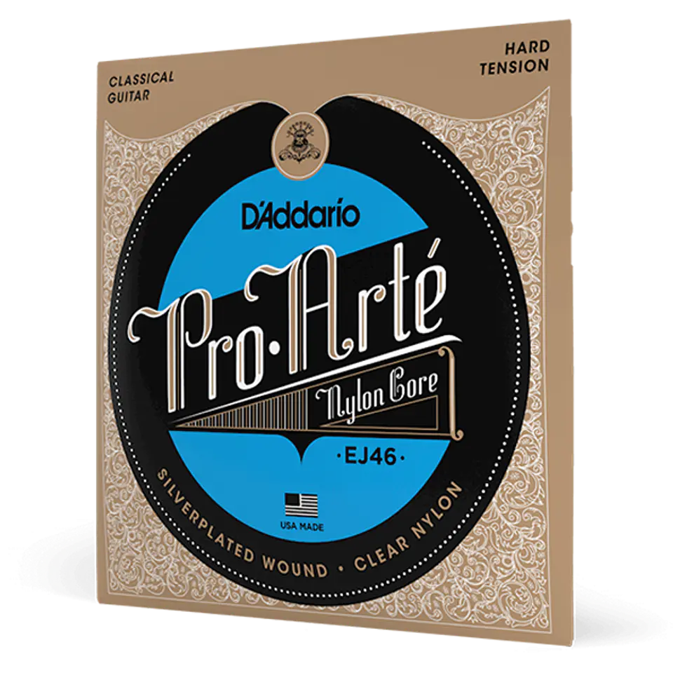 D’ADDARIO EJ46 CUERDAS NYLON PARA GUITARRA ACUSTICA TENSION ALTA 1