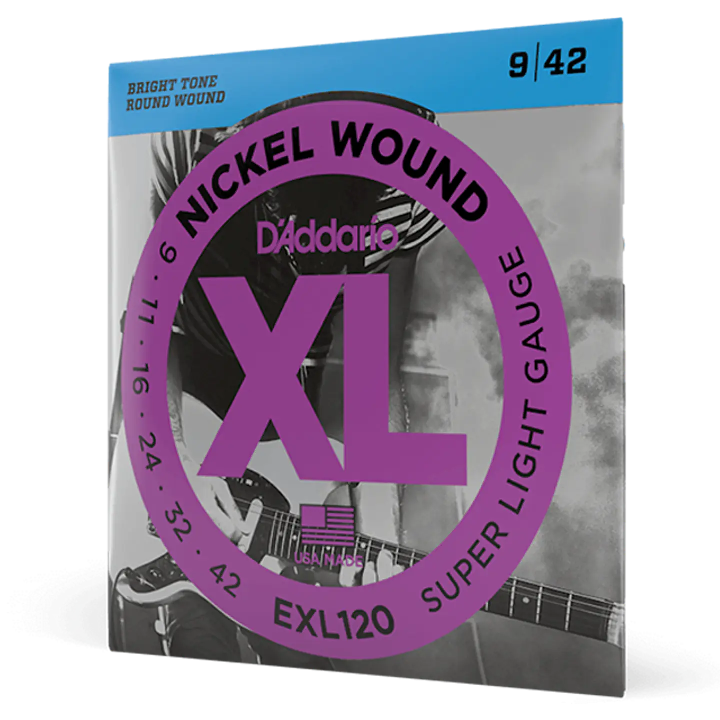 D’ADDARIO EXL120 CUERDAS METAL PARA GUITARRA ELECTRICA LIGHT 1