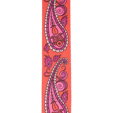 D’ADDARIO 50JS12 STRAP CORREA JOE SATRANI RED PARA GUITARRA