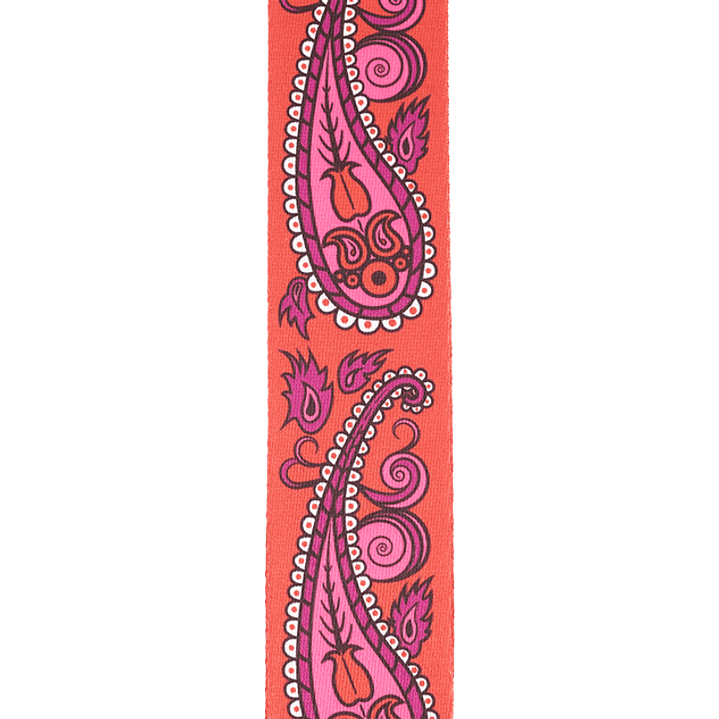 D’ADDARIO 50JS12 STRAP CORREA JOE SATRANI RED PARA GUITARRA 2