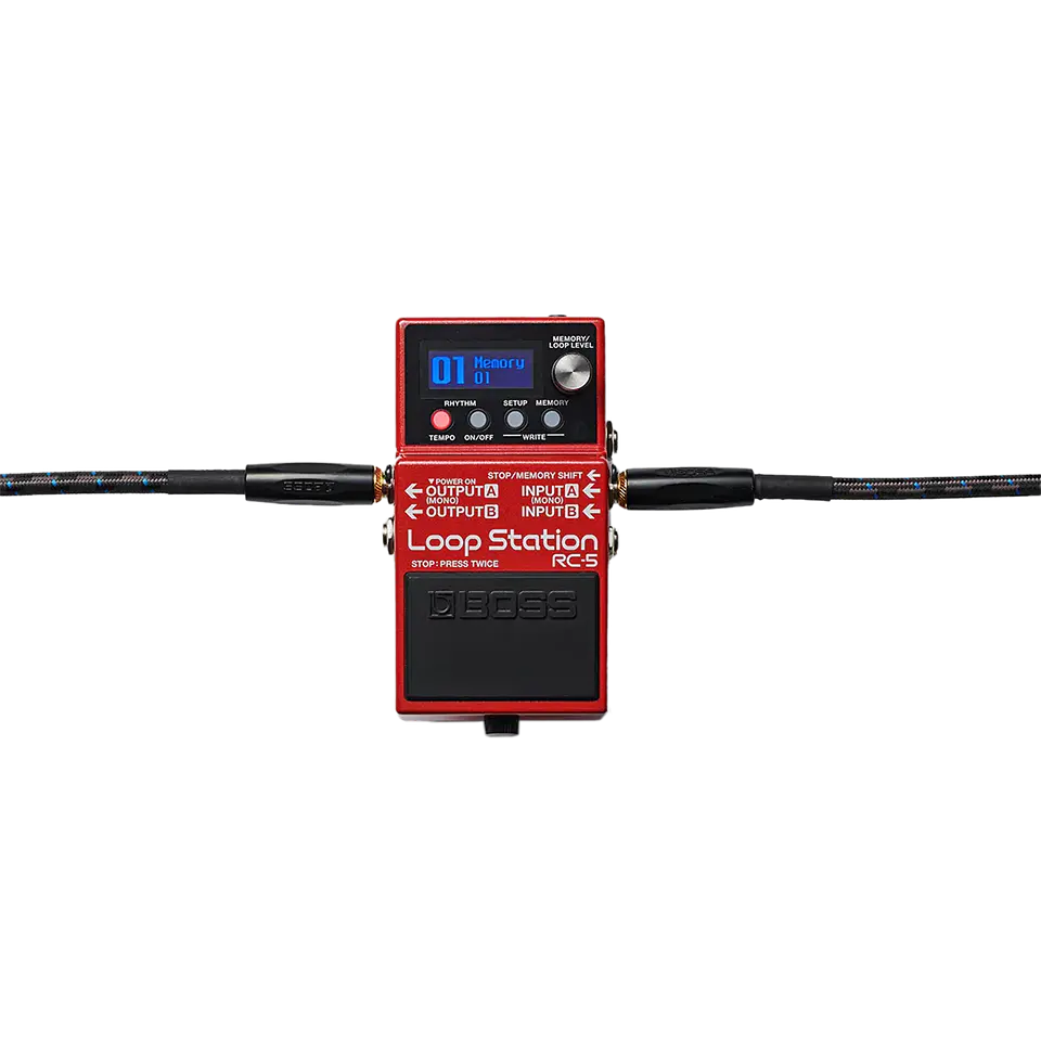 BOSS PEDAL RC5 LOOP STATION LOOPER PEDAL 4