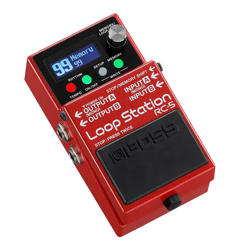 BOSS PEDAL RC5 LOOP STATION LOOPER PEDAL 2