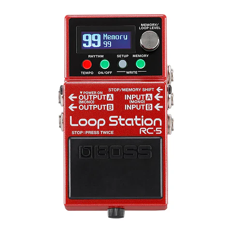 BOSS PEDAL RC5 LOOP STATION LOOPER PEDAL