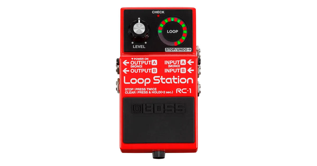 ギター BOSS Loop Station RC-1 BOSS PEDAL RC1 LOOP STATION LOOPER PEDAL