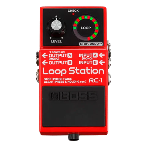 BOSS PEDAL RC1 LOOP STATION LOOPER PEDAL