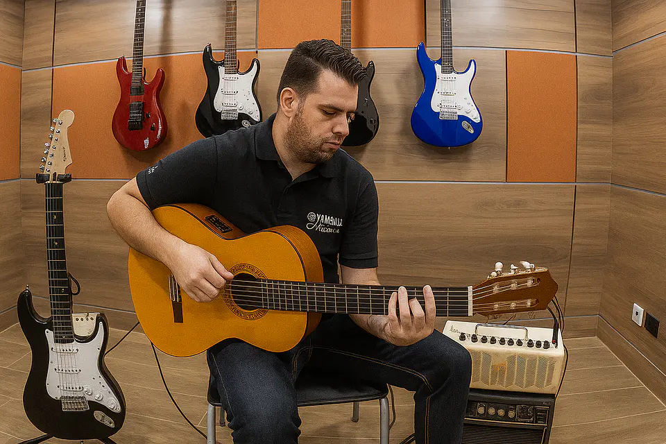 GUITARRA ELECTROACUSTICA YAMAHA CX40 8