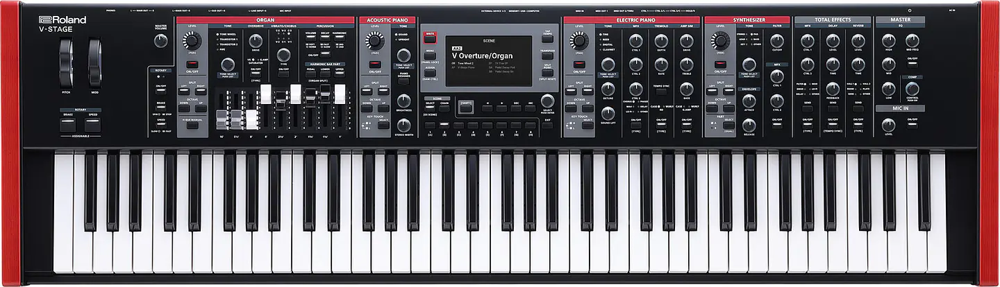ROLAND V-STAGE 76 STAGE PIANO 76 TECLAS 6