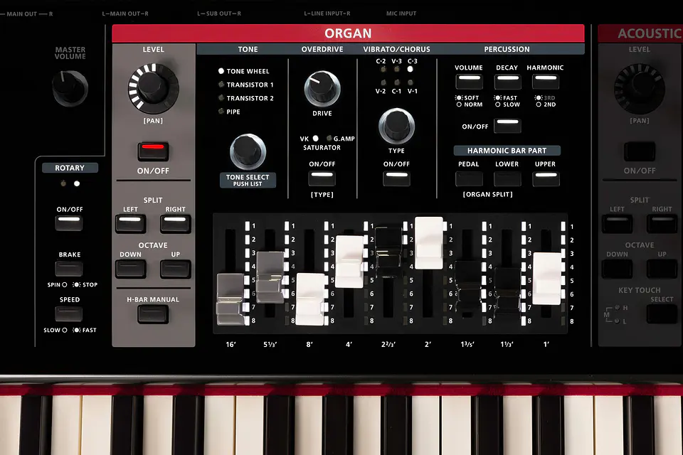 ROLAND V-STAGE 76 STAGE PIANO 76 TECLAS 7