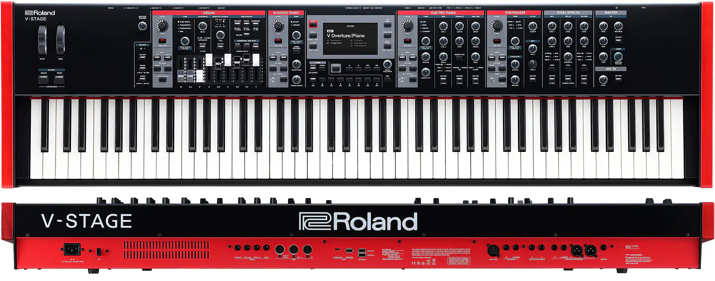 ROLAND V-STAGE 88 STAGE PIANO 88 TECLAS 3