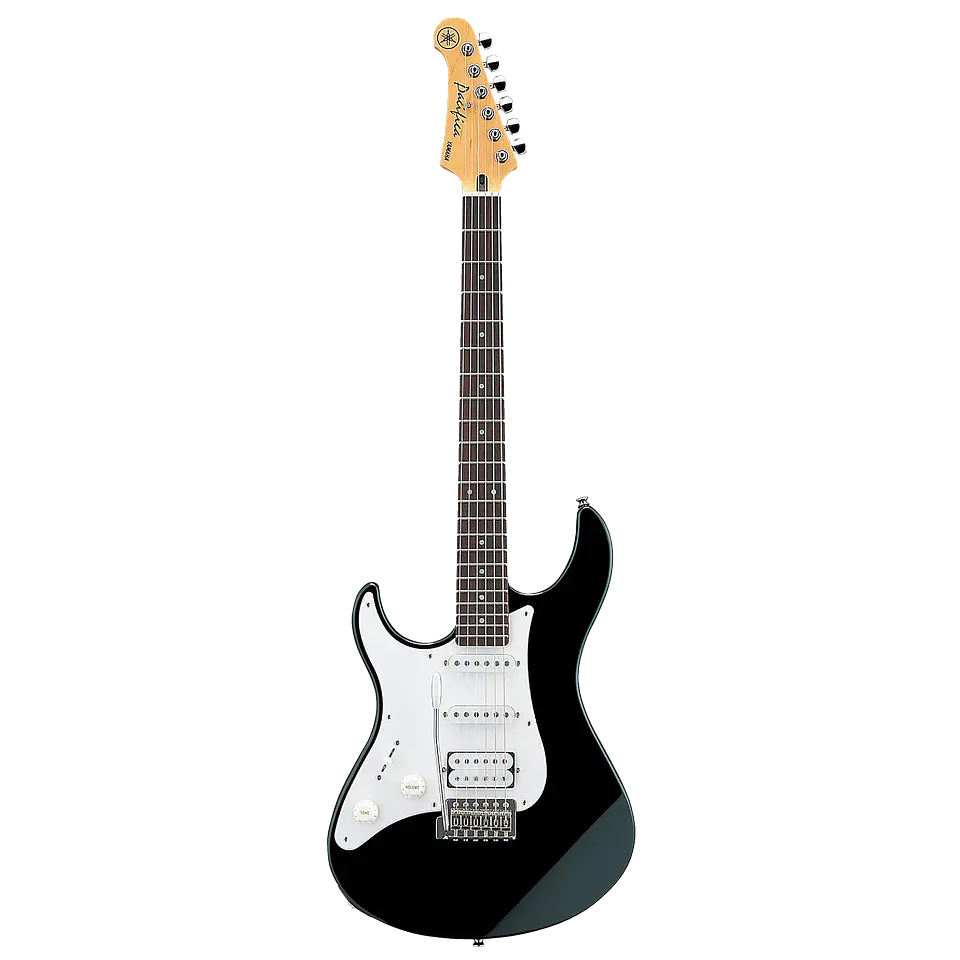 YAMAHA GUITARRA ELECTRICA PAC112JL BLACK PARA ZURDOS LEFT HANDED 1
